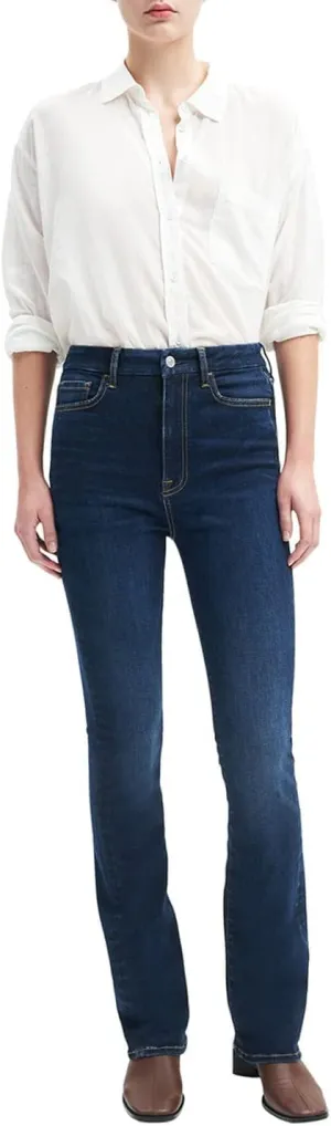 7 For All Mankind Women's No Filter Skinny Boot in Sophie Blue