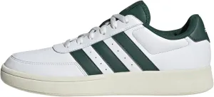 adidas Men's Breaknet 2.0 Shoes, Ftwr White Collegiate Green Silver Green, 10.5