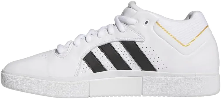 adidas Mens Tyshawn Remastered Lace Up Sneakers Shoes Casual - White