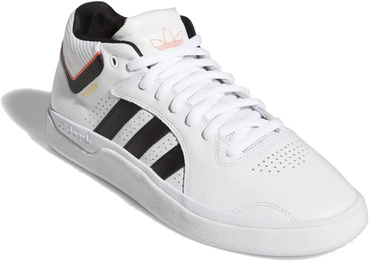 adidas Mens Tyshawn Skate Sneakers Shoes - White