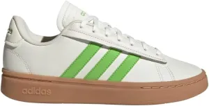 adidas Originals Grand Court Alpha Off-White/Semi Lucid Lime/Gum 7.5 B (M)