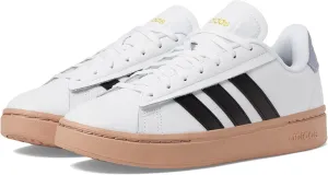 adidas Originals Grand Court Alpha White/Core Black/Silver Violet 9 B (M)