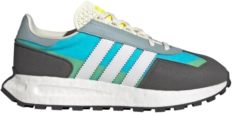 adidas Originals mens RETROPY E5 SNEAKERS, grey /white/bliss blue, 9