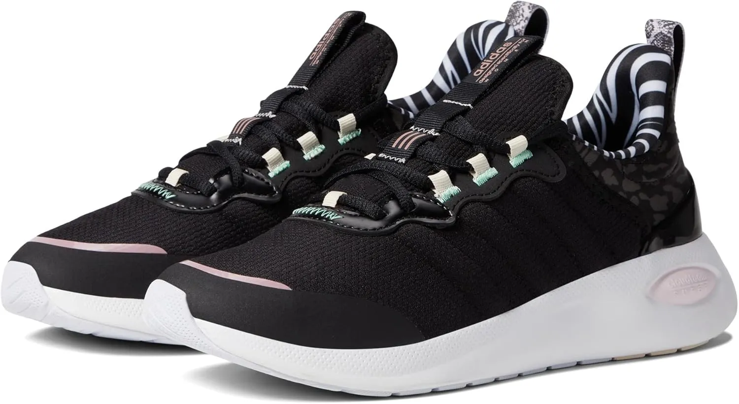 adidas Purecomfort Black/Black/Wonder White 6.5 B (M)