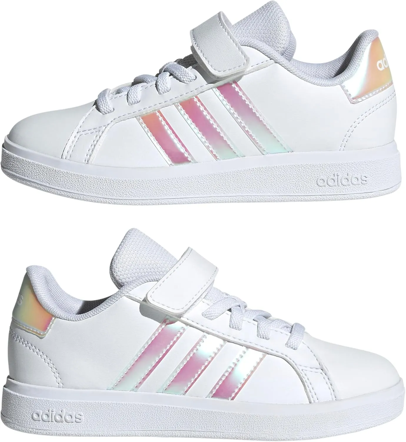 Adidas Sneakers, Kids Grand Court, 2.0 EL C, Boys, Girls, 6.7 - 8.5 inches (17 - 21.5 cm)