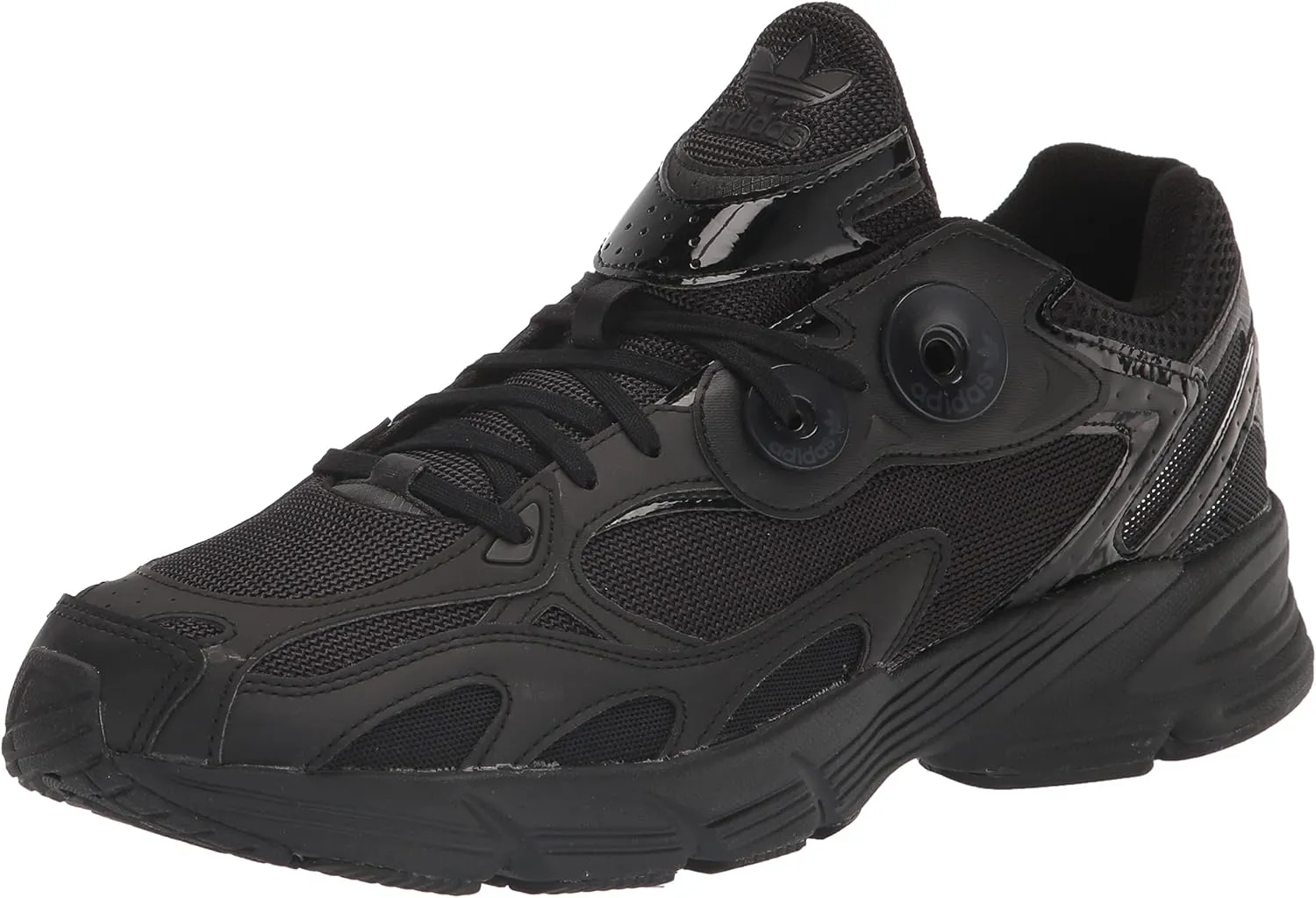 adidas Womens Astir Lace Up Sneakers Shoes Casual - Black