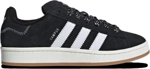 adidas Womens Campus 00s Shoes, Core Black/Cloud White/Off White, Size 7