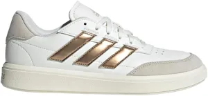 adidas Womens Courtblock Lace Up Sneakers Shoes Casual - White - Size 9 M