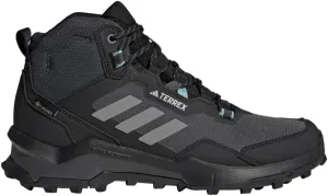 adidas Womens Terrex Ax4 Mid GTX Hiking Hiking Sneakers Shoes - Black