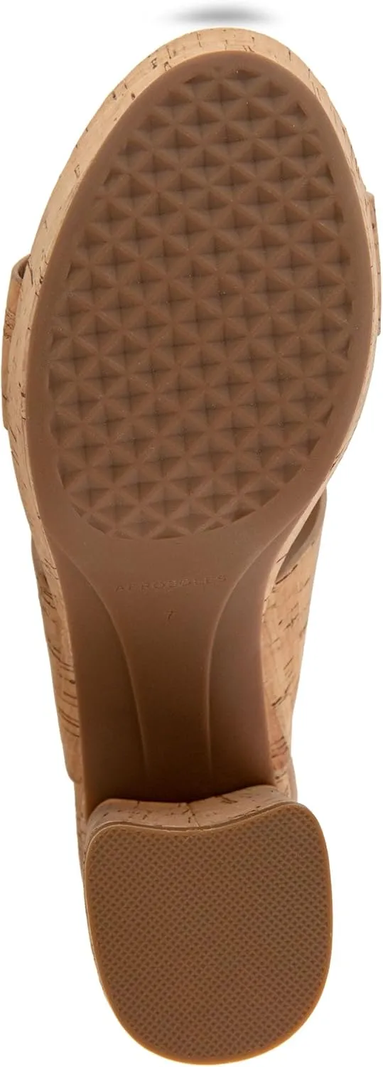 Aerosoles Women's Camera Platform Heeled Sandal