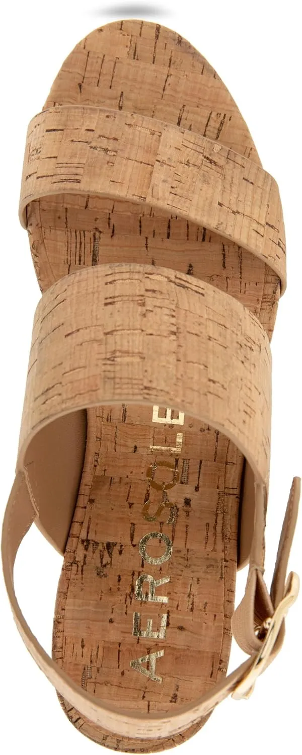 Aerosoles Women's Camera Platform Heeled Sandal