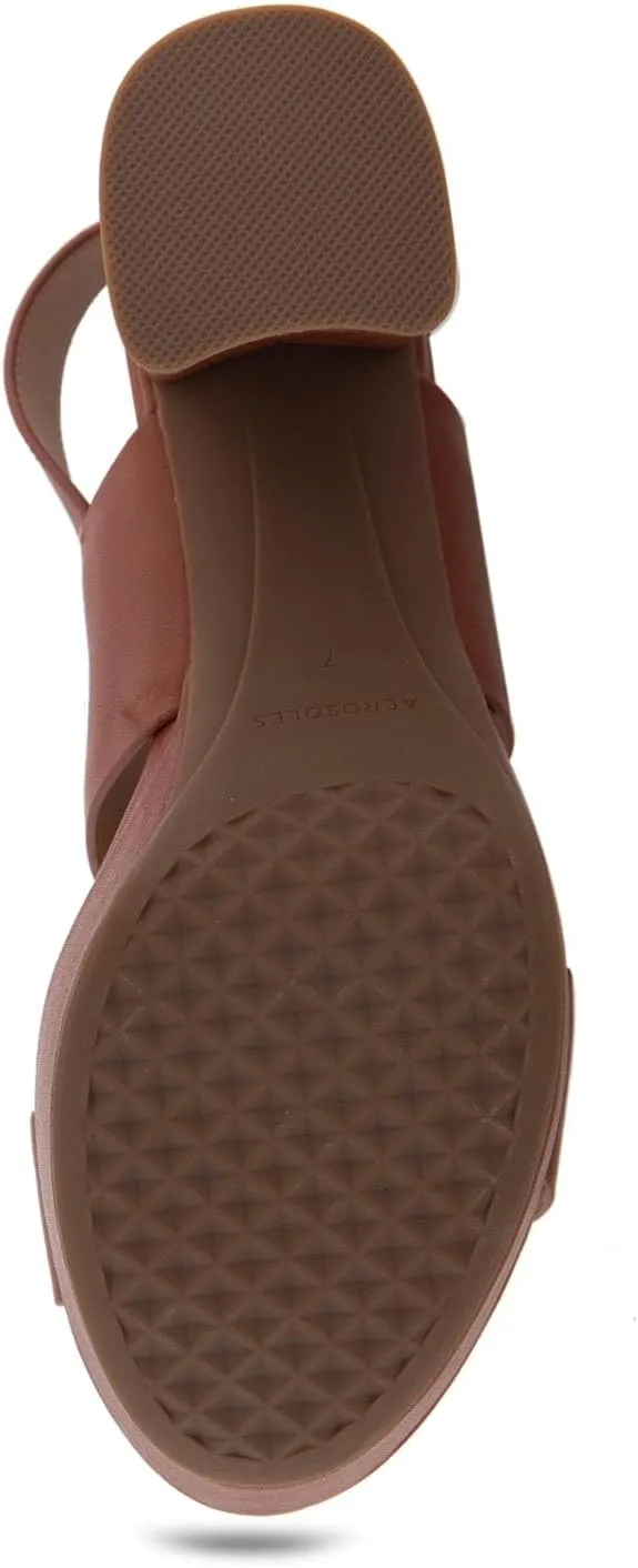 Aerosoles Women's Camera Platform Heeled Sandal