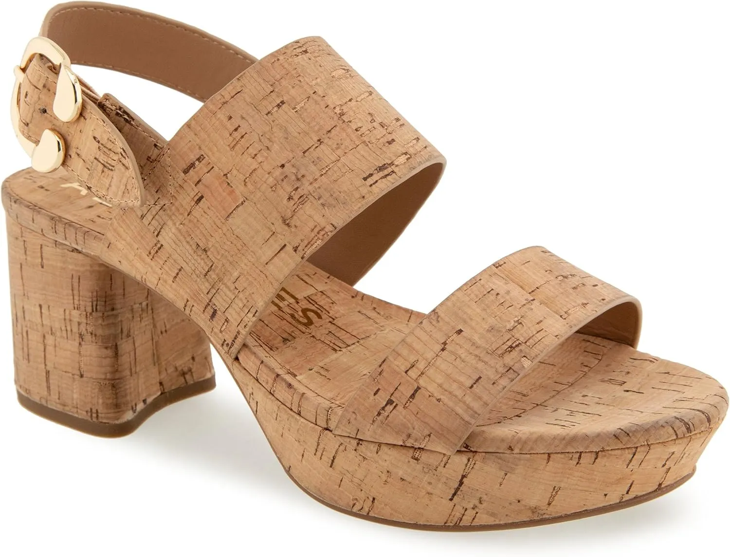 Aerosoles Women's Camera Platform Heeled Sandal