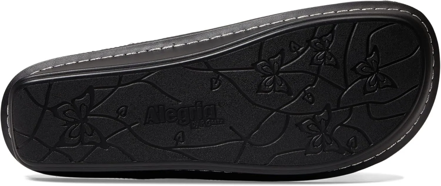 Alegria Women Vella - Timeless Comfort, Arch Support and Travel Style - Casual Flip Flop Slide for Everyday Elegance - Lightweight Leather Thong Sandal