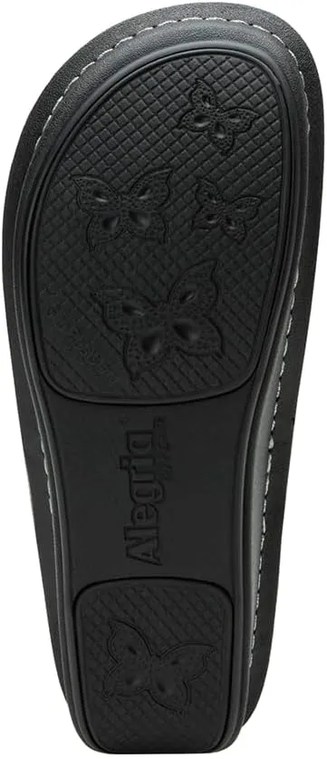 Alegria Womens Kennedi - Leather Thong Adjustable Slide Sandal - Timeless Comfort, Arch Support and Stylish Women's Shoe for Everyday Elegance and Slip-Resistant - Nursing and Healthcare Professionals