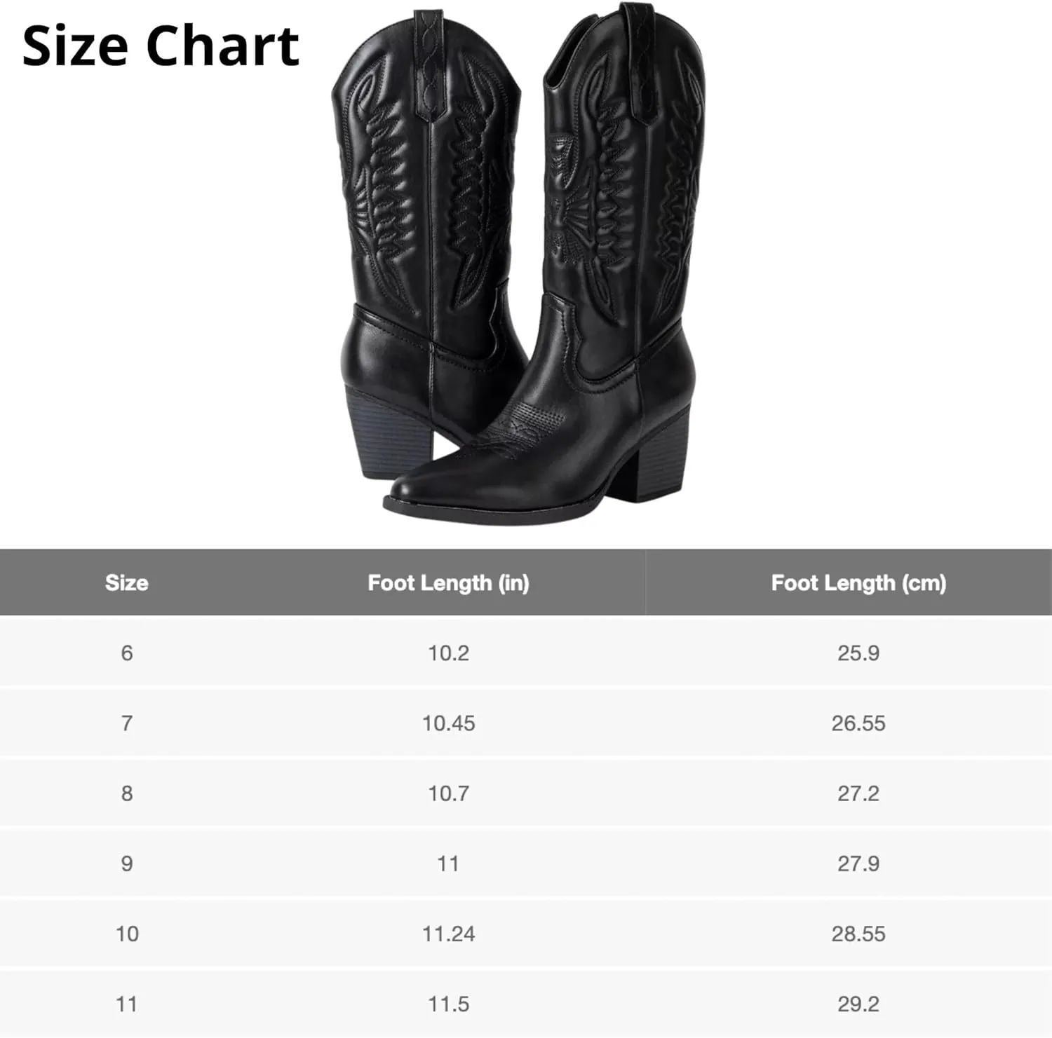 Alpine Swiss Sadie Womens Cowboy Boots Western Cowgirl Boots Mid Calf Chunky Block High Heel Booties