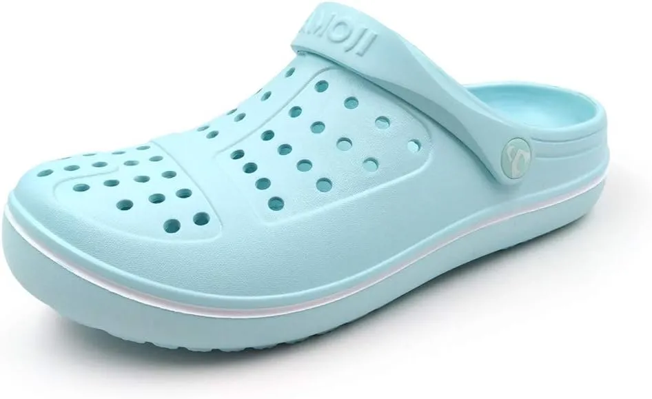 Amoji Unisex Clogs Garden Shoes Slip On Sandals CL8818