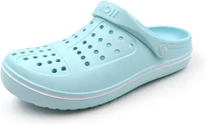 Amoji Unisex Clogs Garden Shoes Slip On Sandals CL8818