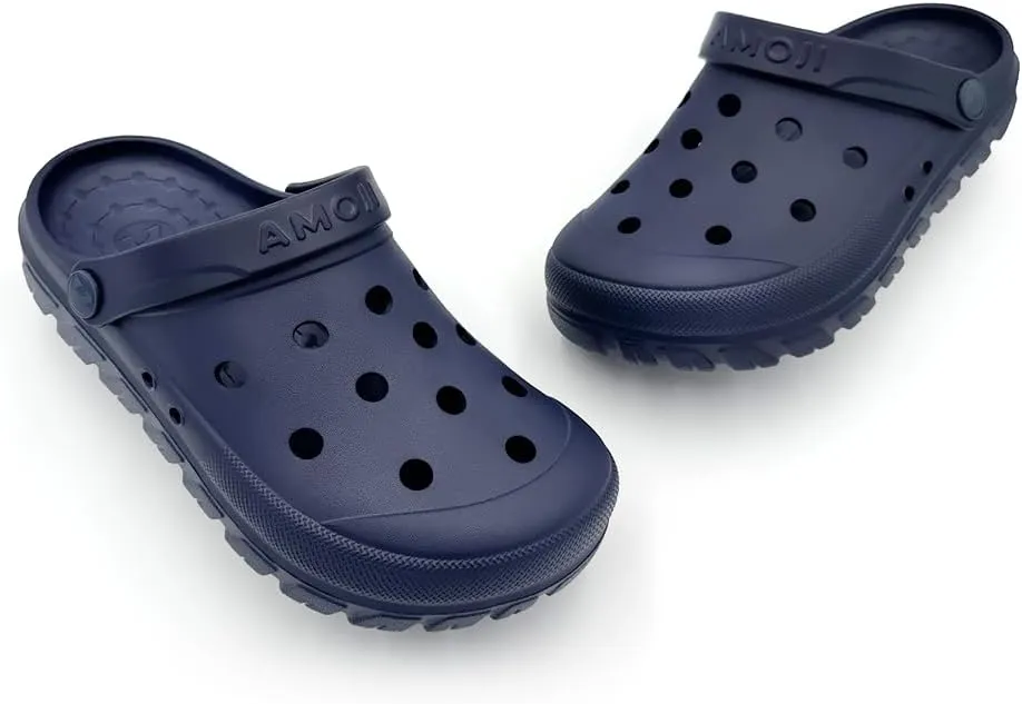 Amoji Unisex Garden Clogs Gardening Slip On Shoes CL212