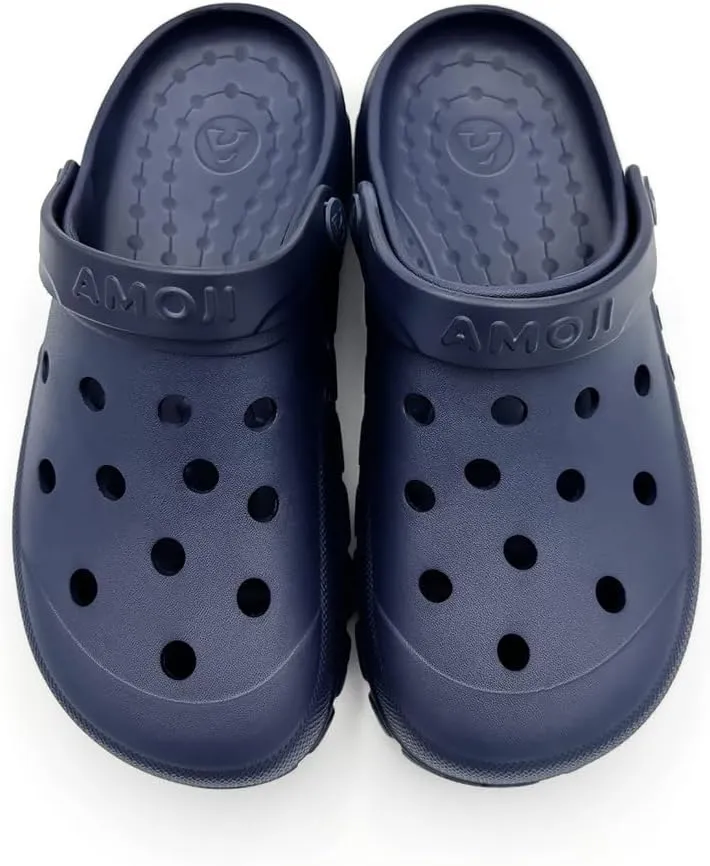 Amoji Unisex Garden Clogs Gardening Slip On Shoes CL212