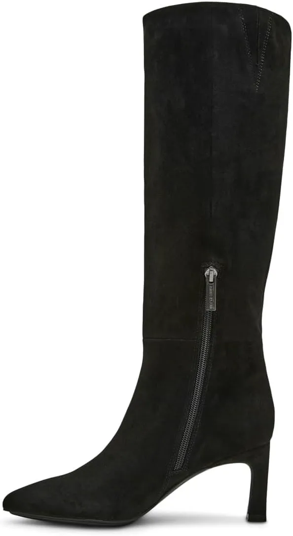 Anne Klein Womens Rene Pointed Toe Tall Knee-High Boots