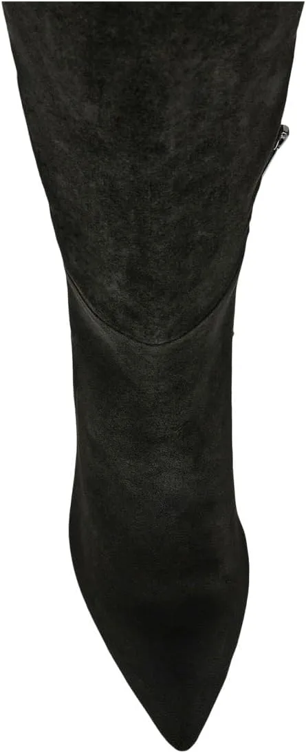 Anne Klein Womens Rene Pointed Toe Tall Knee-High Boots