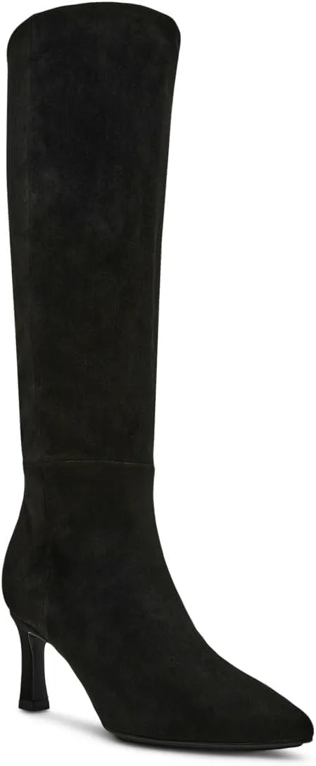 Anne Klein Womens Rene Pointed Toe Tall Knee-High Boots