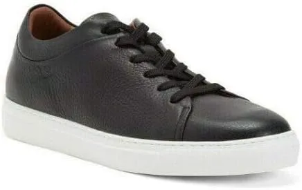 Aquatalia Men's Alaric Weatherproof Lace Up Sneakers Size 7.5 Black