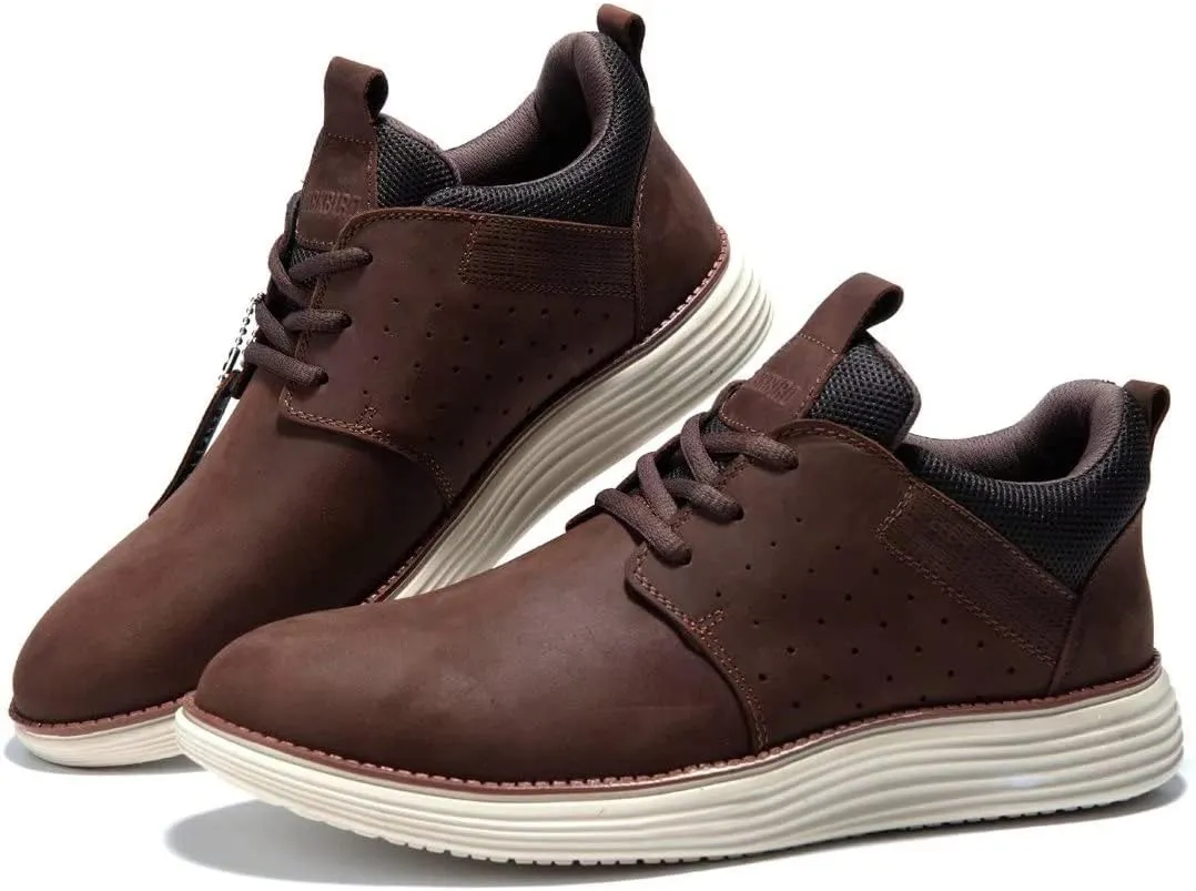 Arkbird Leather Loafers, Casual Slip-On Sneaker Shoes for Men