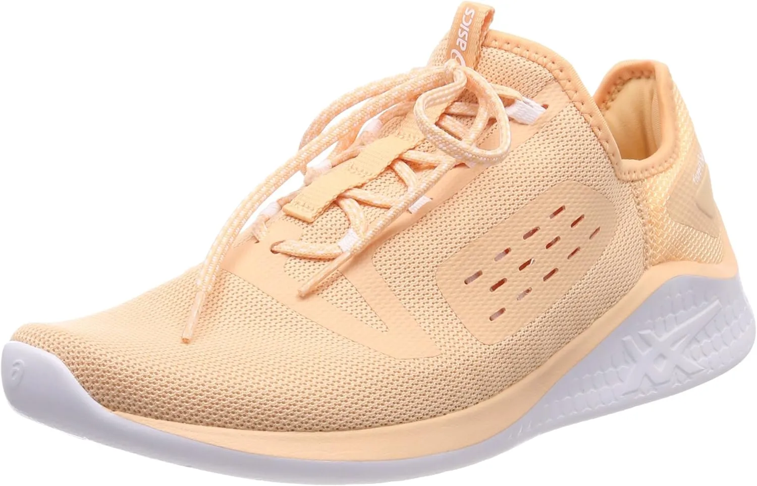 ASICS Fuzetora Womens Running Trainers T883N Sneakers Shoes (UK 7.5 US 9.5 EU 41.5, Apricot ice White 9595)