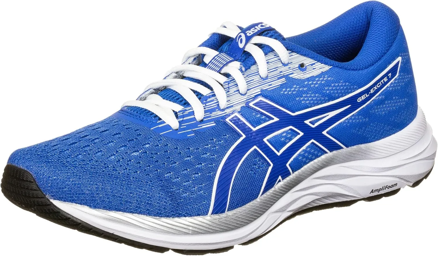 ASICS Gel-Excite 7 Mens Running Trainers 1011A657 Sneakers Shoes (UK 7 US 8 EU 41.5, Tuna Blue White 400)
