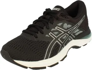 ASICS Gel-Flux 5 Womens Running Trainers T861N Sneakers Shoes (UK 4.5 US 6.5 EU 37.5, Black Silver 002)