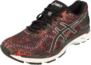 ASICS Gel-Kayano 23 Mens Running Trainers T6A0N Sneakers Shoes (UK 7.5 US 8.5 EU 42, Vermilion Black Silver 2390)
