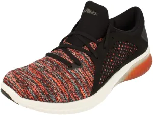ASICS Gel-Kenun Knit Mens Running Trainers T832N Sneakers Shoes (UK 9.5 US 10.5 EU 44.5, Shocking Orange Black 3090)