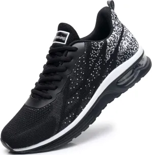 AUPERF Men's Air Running Shoes Lightweight Breathable Workout Footwear Walking Sports Tennis Sneaker