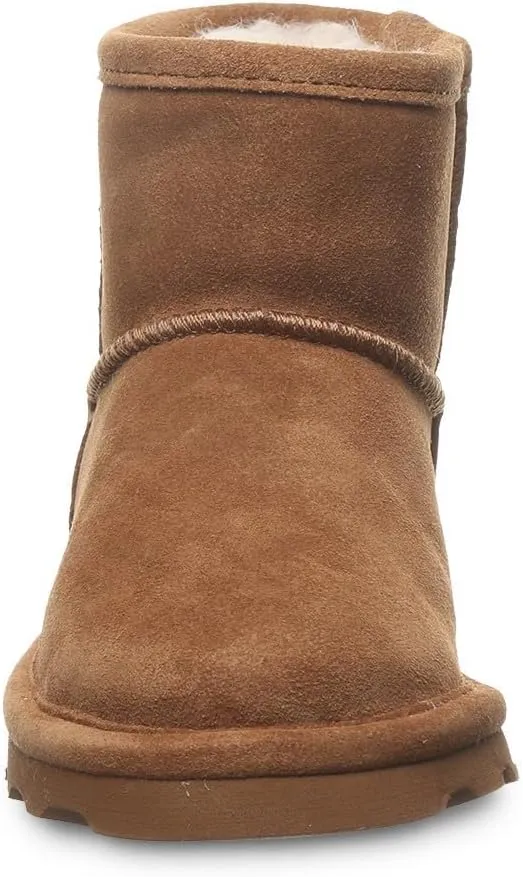 BEARPAW Alyssa Youth Multiple Colors | Women's Ankle Boot | Women's Slip On Boot | Comfortable Winter Boot
