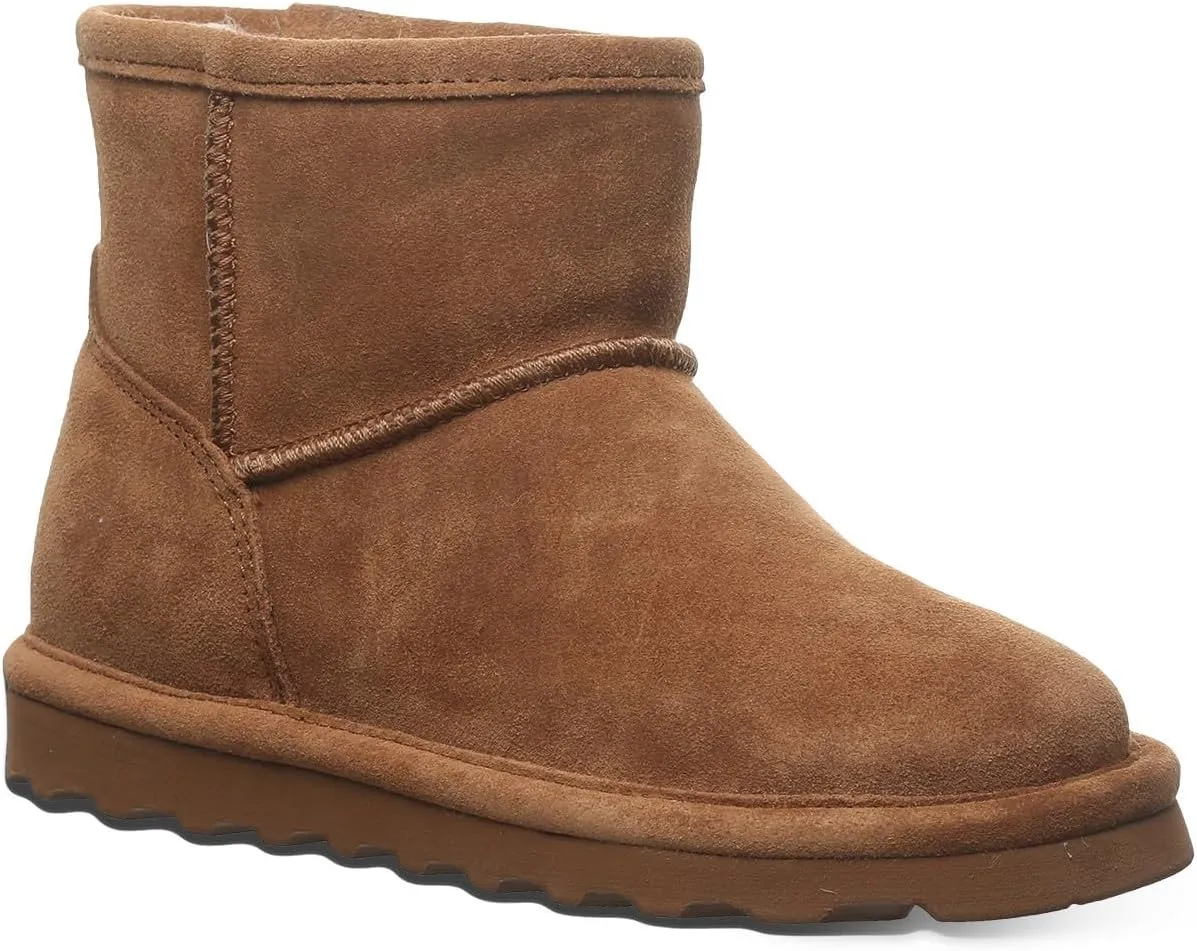 BEARPAW Alyssa Youth Multiple Colors | Women's Ankle Boot | Women's Slip On Boot | Comfortable Winter Boot