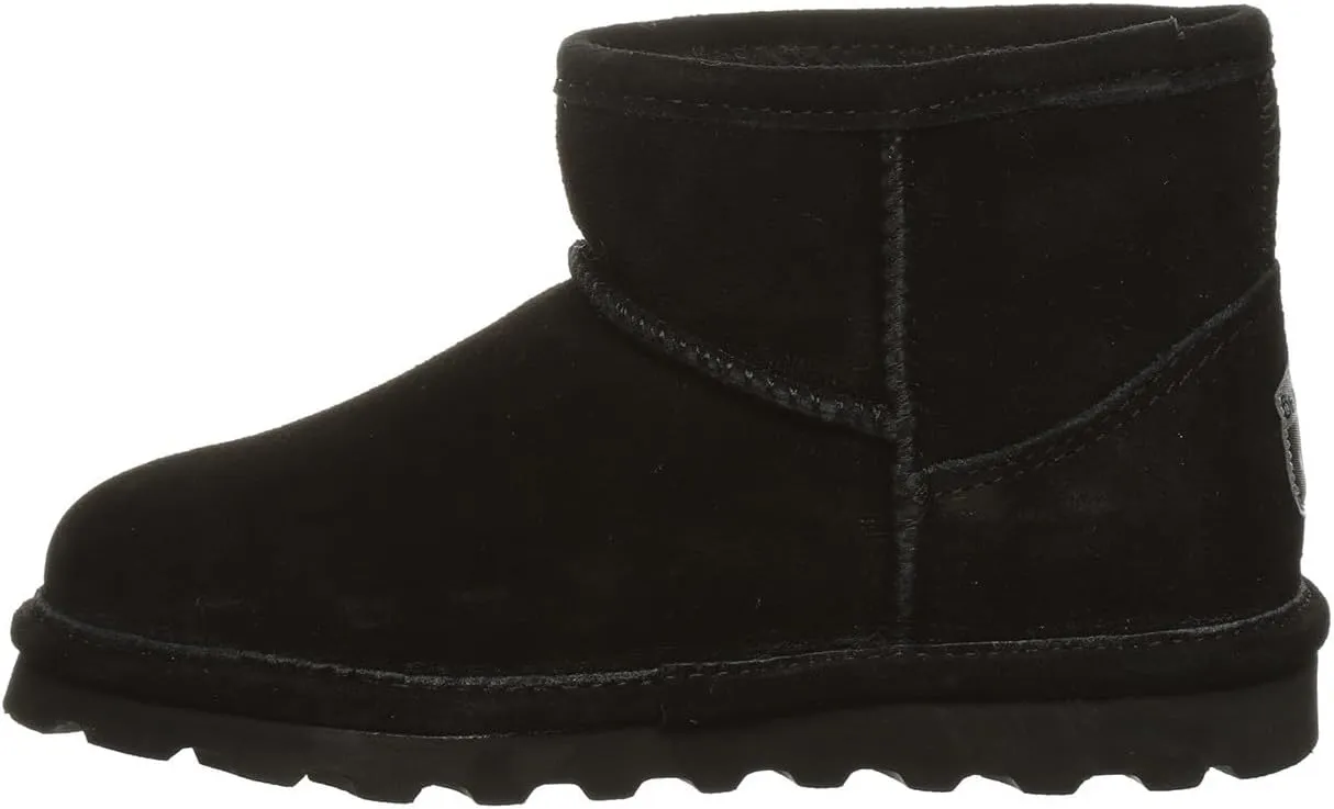 BEARPAW Alyssa Youth Multiple Colors | Women's Ankle Boot | Women's Slip On Boot | Comfortable Winter Boot