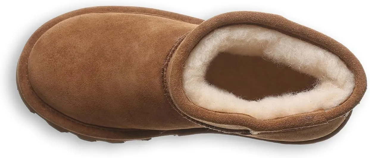 BEARPAW Alyssa Youth Multiple Colors | Women's Ankle Boot | Women's Slip On Boot | Comfortable Winter Boot