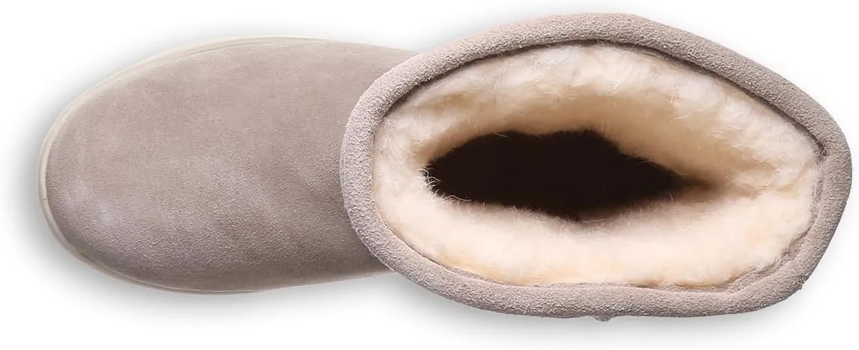 BEARPAW Elle II Sport Boot | Classic Suede Slip-On | Comfortable Winter Boot for Women