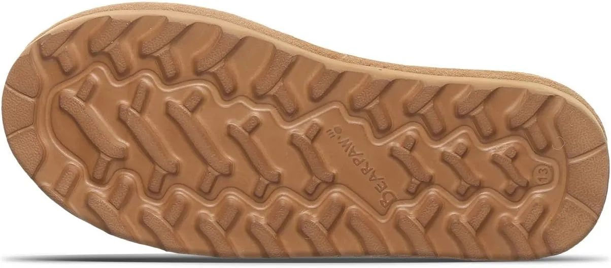 BEARPAW Elle Youth Multiple Colors | Youth's Boot Classic Suede | Youth's Slip On Boot | Comfortable Winter Boot