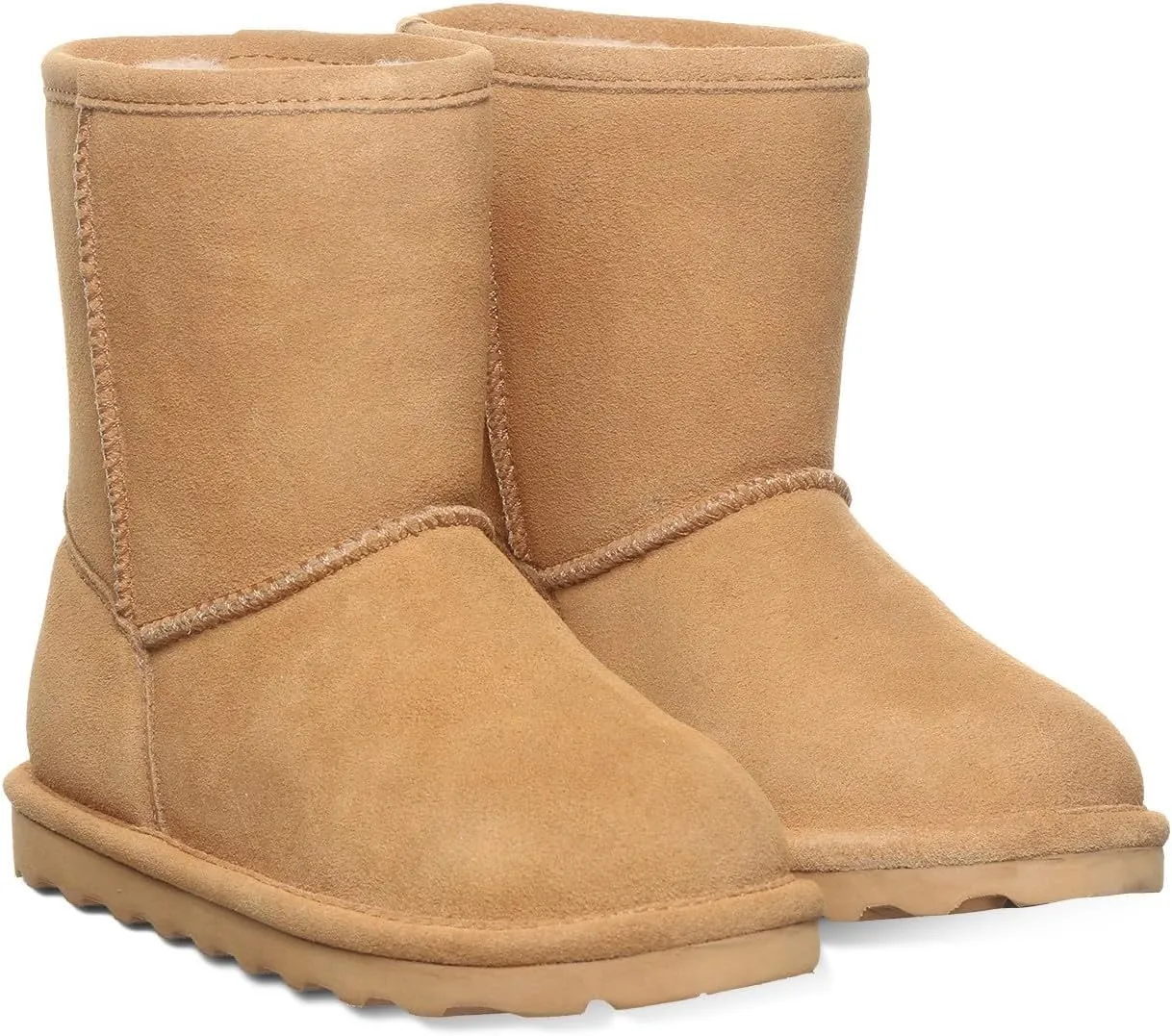 BEARPAW Elle Youth Multiple Colors | Youth's Boot Classic Suede | Youth's Slip On Boot | Comfortable Winter Boot
