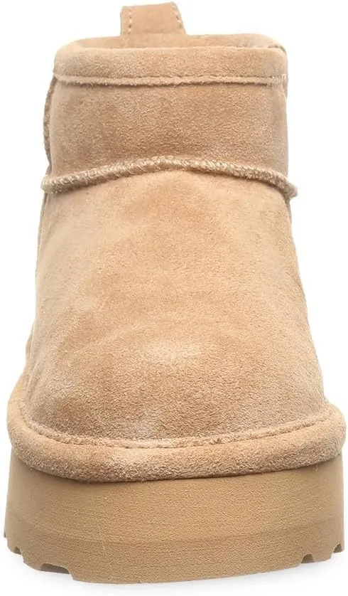 BEARPAW Retro Shorty Youth Boot | Youth's Ankle Boot | Youth's Slip On Boot | Comfortable Winter Boot