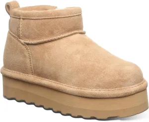 BEARPAW Retro Shorty Youth Boot | Youth's Ankle Boot | Youth's Slip On Boot | Comfortable Winter Boot
