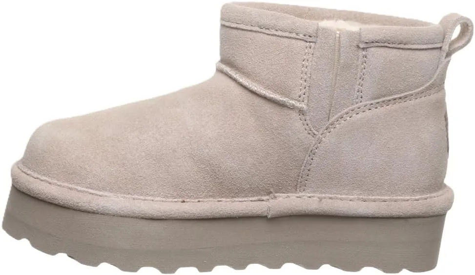 BEARPAW Retro Shorty Youth Boot | Youth's Ankle Boot | Youth's Slip On Boot | Comfortable Winter Boot
