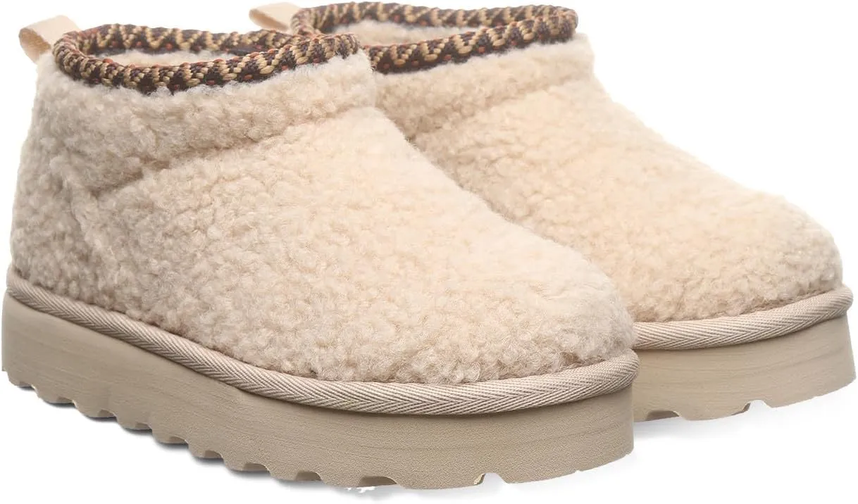BEARPAW Snuggle Daphne Youth Boot | Youth's Bootie | Youth's Pull On Boot | Comfortable & Lightweight