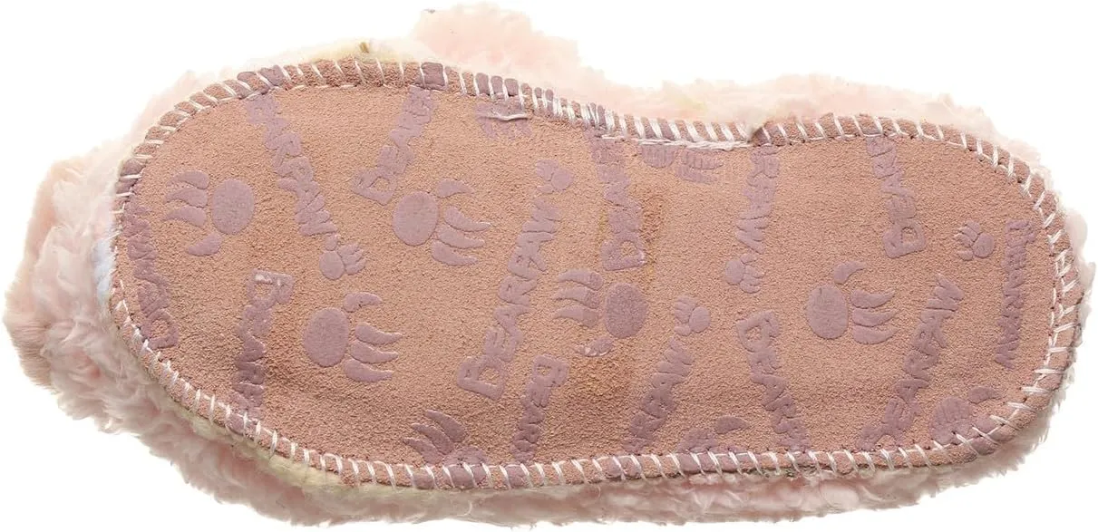 BEARPAW Toddler Lil Critters Girls Multiple Colors | Toddler's Slippers | Kid's Slip On Boot | Comfortable Winter Boot