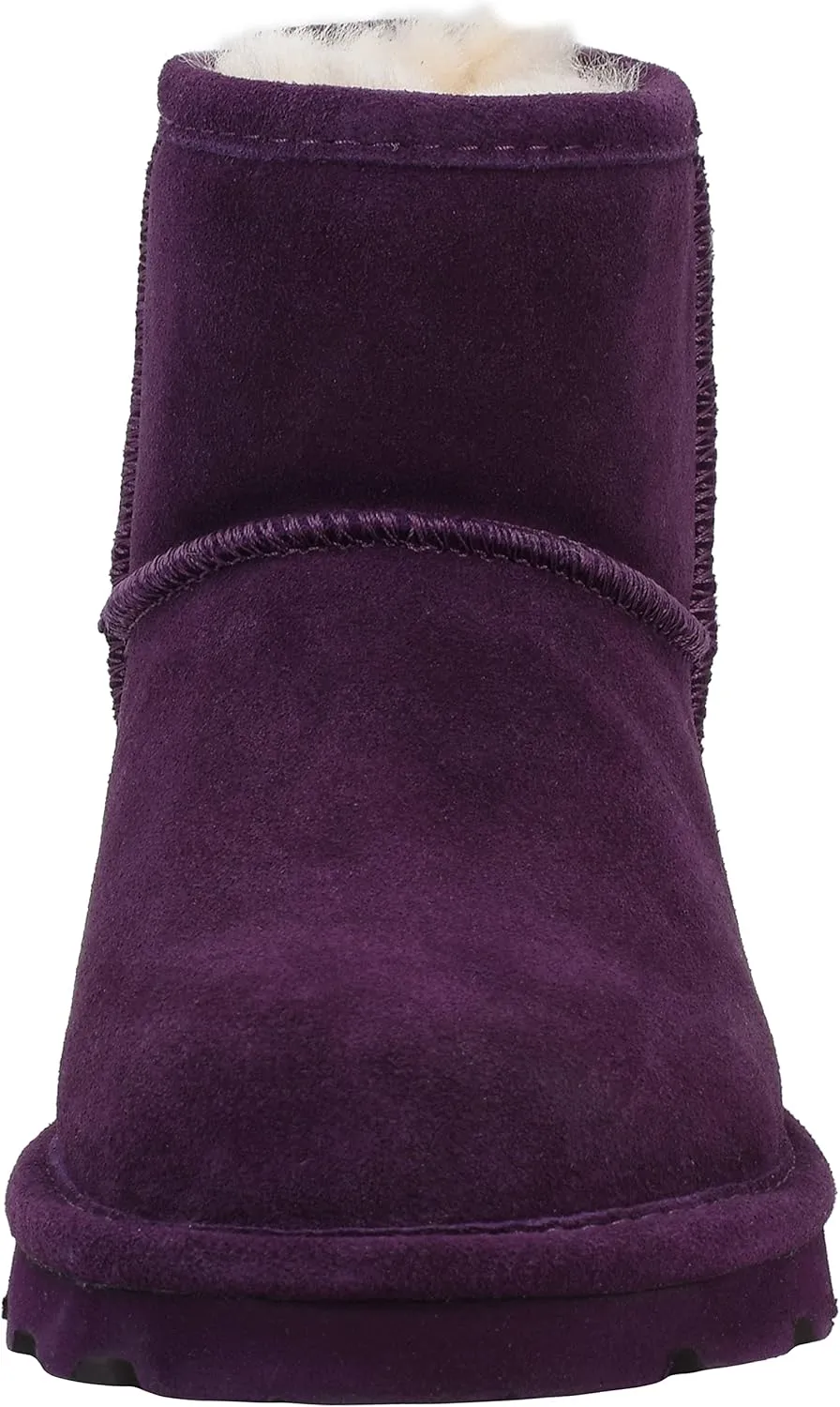 BEARPAW Women's Alyssa Multiple Colors | Women's Ankle Boot | Women's Slip On Boot | Comfortable Winter Boot