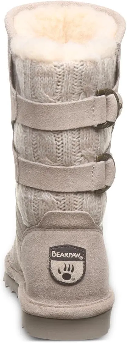 BEARPAW Women's Jenni Boot | Classic Suede Pull On Comfortable Winter Boot | Multiple Sizes & Colors