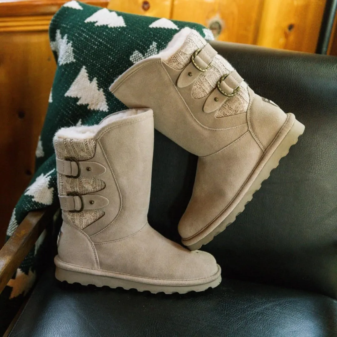 BEARPAW Women's Jenni Boot | Classic Suede Pull On Comfortable Winter Boot | Multiple Sizes & Colors